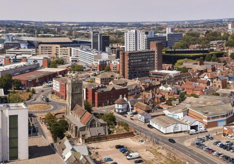 360 panorama view of Ipswich