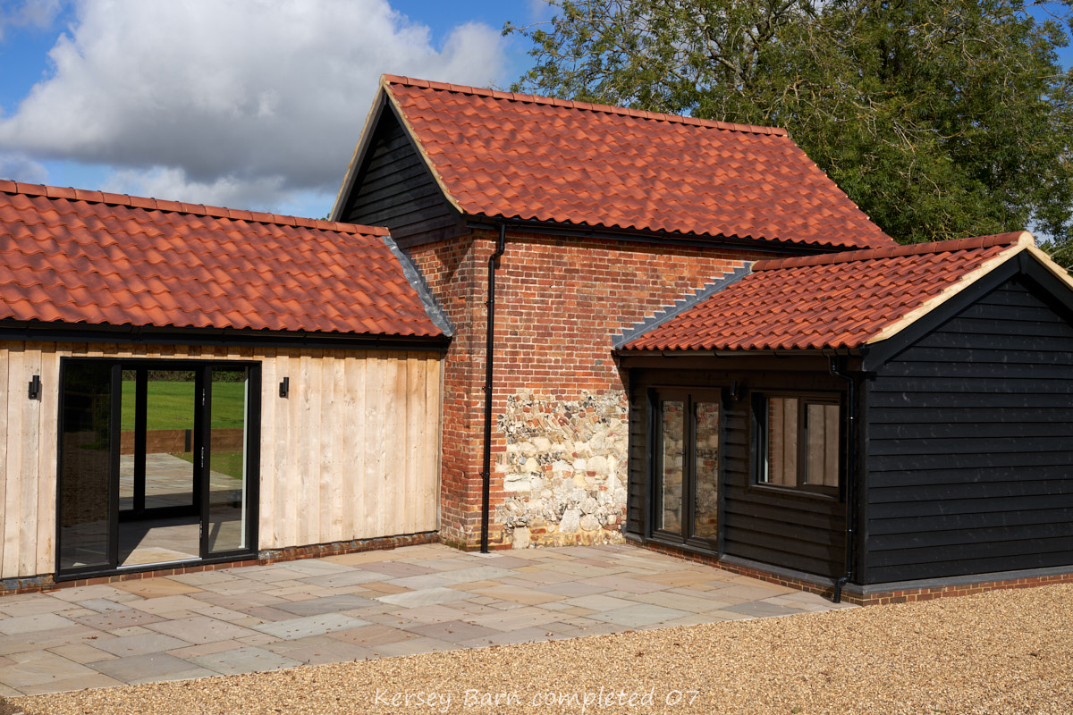 Kersey Barn completed 07
