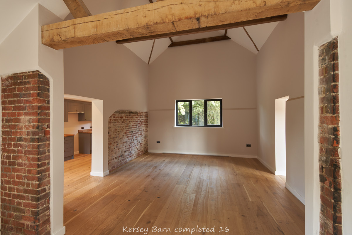 Kersey Barn completed 16