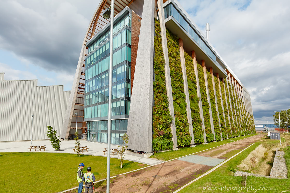 Contractors work at Veolia Leeds